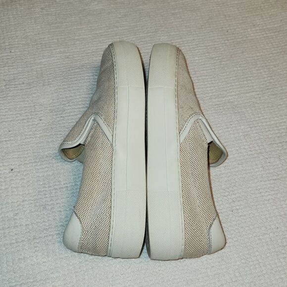 Sofie D'Hoore neutral canvas slip-on platform sneakers - Picture 9 of 10